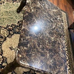 Marble table